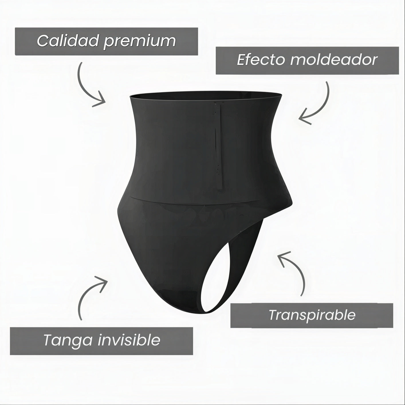 Tanga Moldeadora de Talle Alto