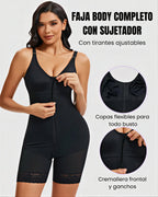 Faja Moldeadora de Glúteos Con Control de Abdomen y Cremallera en La Entrepierna