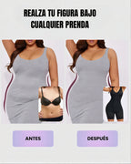 Faja Moldeadora de Glúteos Con Control de Abdomen y Cremallera en La Entrepierna