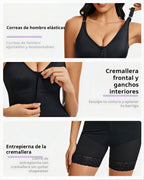 Faja Moldeadora de Glúteos Con Control de Abdomen y Cremallera en La Entrepierna